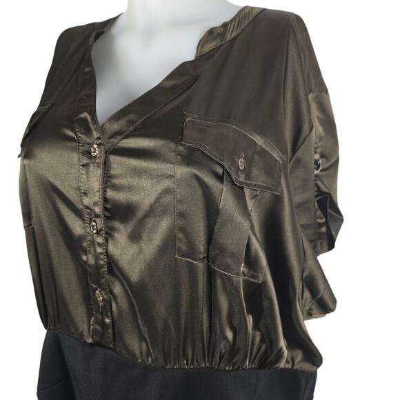 Torrid NWT Vintage Dead Stock Ponti Skirt Dress Women's 4 - 4X - Picture 2 of 10